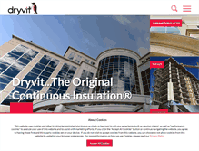 Tablet Screenshot of dryvit.com